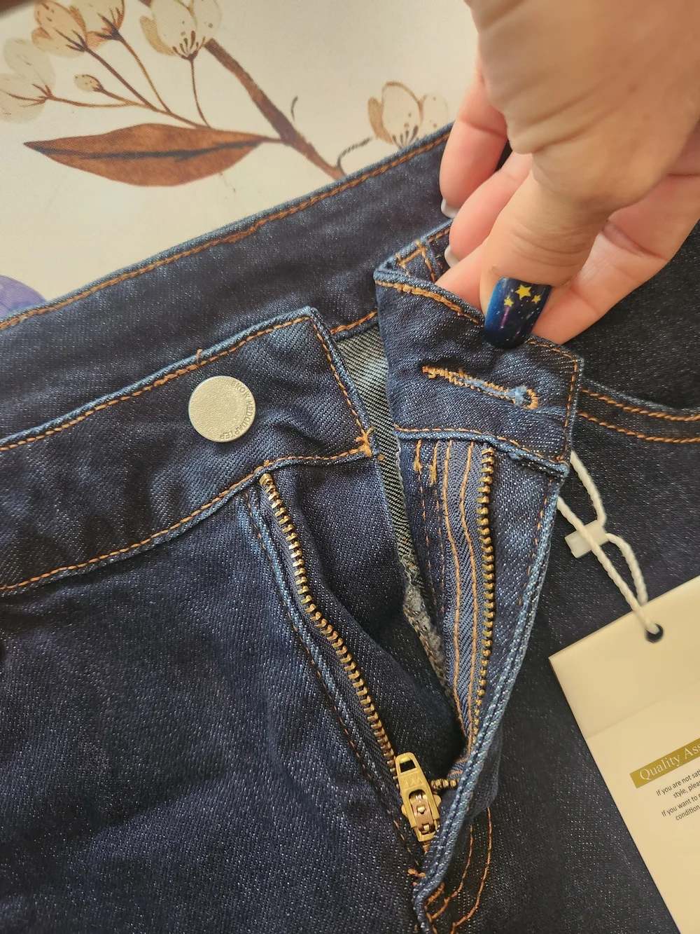 Dark Indigo Denim Women's Short Shorts